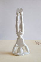 Yoga Headstand Pozu Figürü | Kemik - 7
