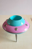Retro Mini Ufo Saksı | Pastel Pembe - 4