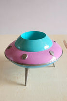 Retro Mini Ufo Saksı | Pastel Pembe - 5