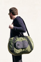 Peanut Duffle Seyahat çantası Metalik Gri - 2