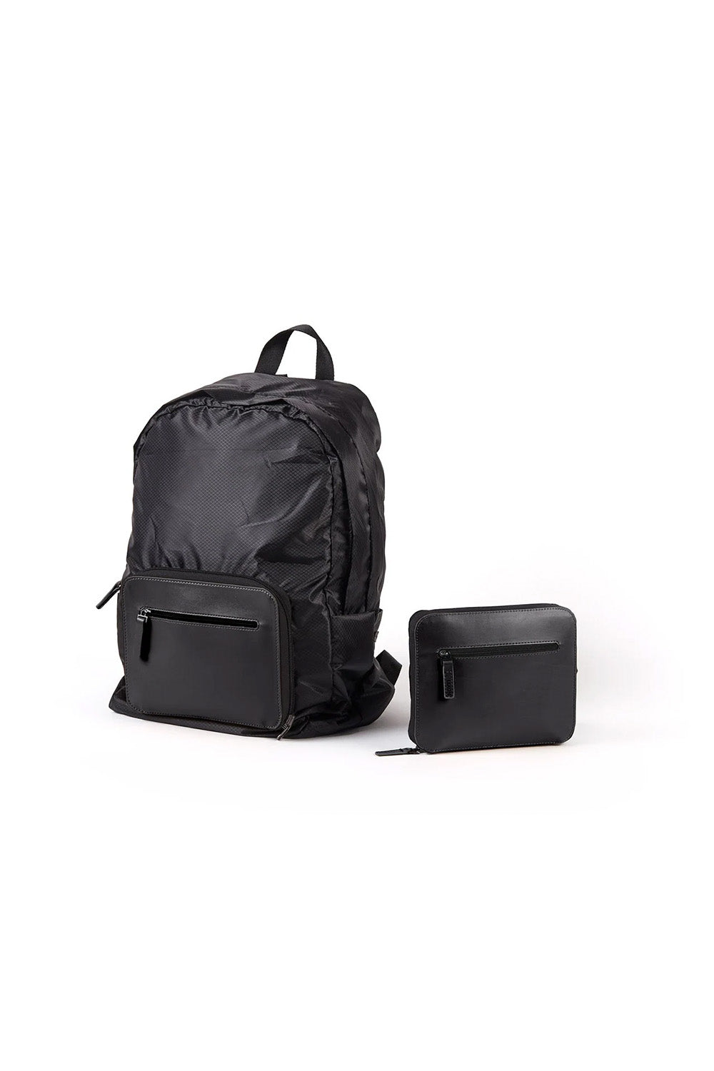 Packable Katlanabilir Sırt çantası Siyah - 1