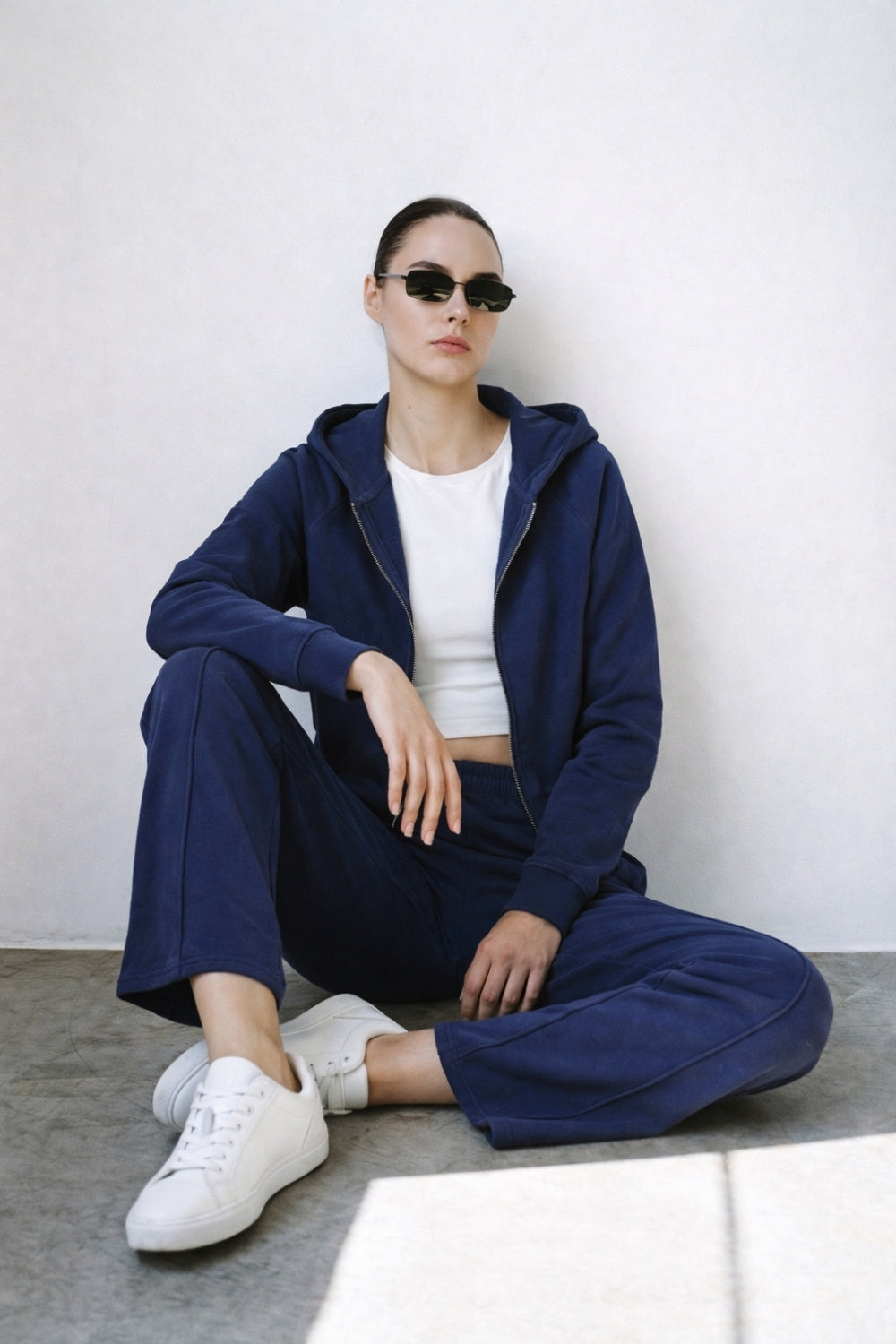 Zipper Sweatshirt - 0
