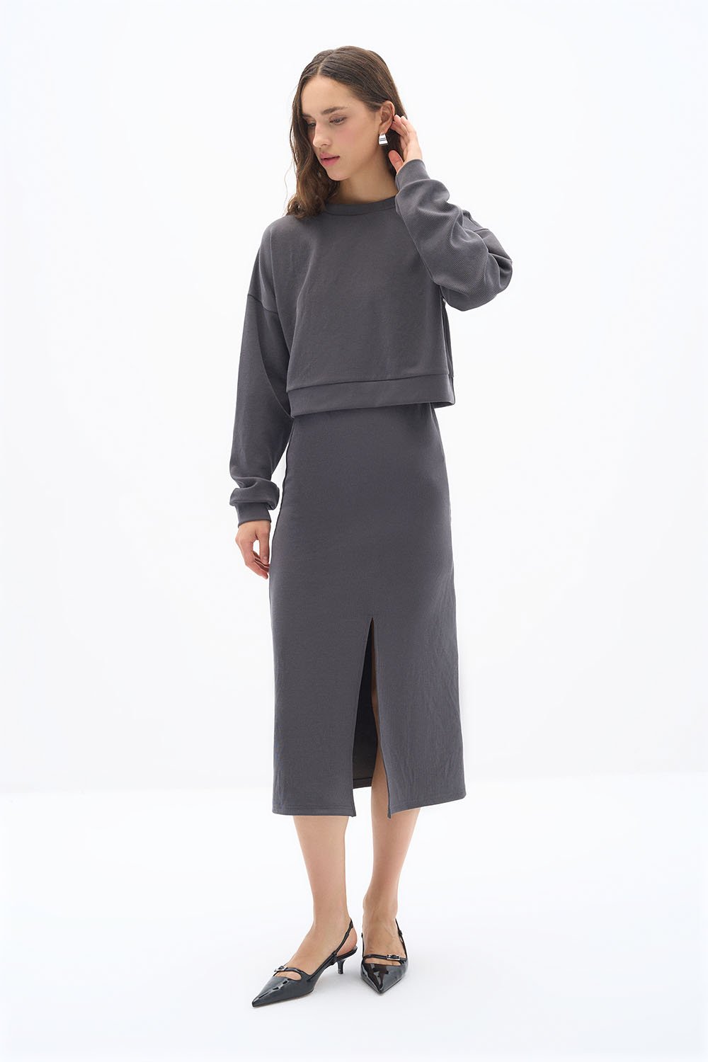 Antrasit Spirit Skirt - 3