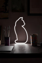 Mustard Cat Led Işık - 0