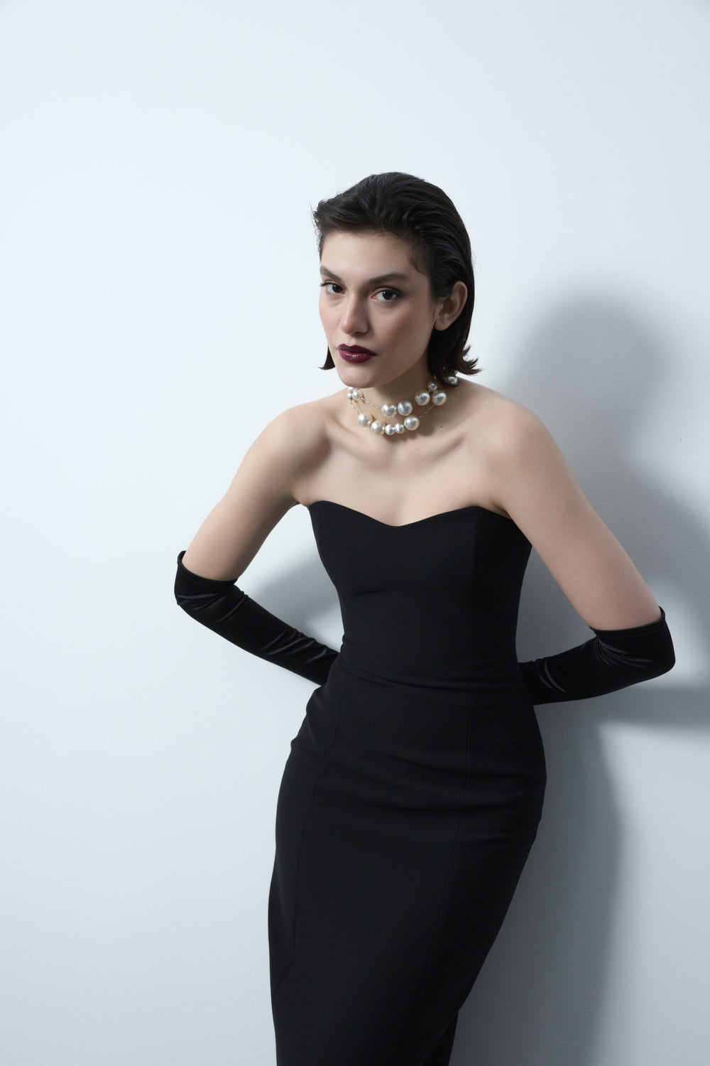 Anna Black Dress - 3