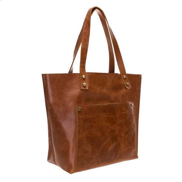 Moon Heritage Luxe Tote Medium Karamel Omuz Çantası - 1