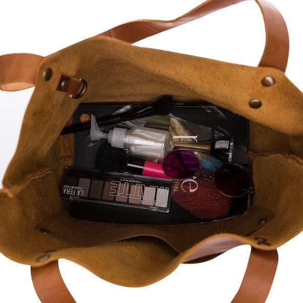 Moon Heritage Luxe Tote Medium Karamel Omuz Çantası - 3