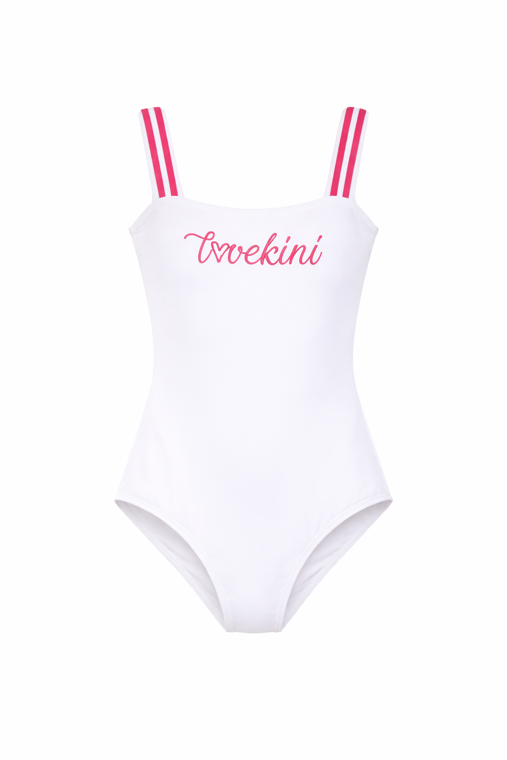 Love White Kids Swimsuit - 0