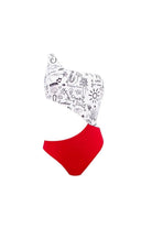 Happy Hour Red Kids Cut-Out Swimsuit - 0