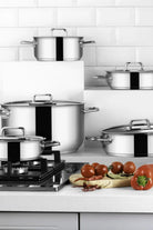 Aryıldız Colombus Paslanmaz Çelik Tencere Basık 24 Cm Ar248409 - 2