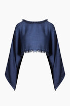 Keten Navy Bluz - 3