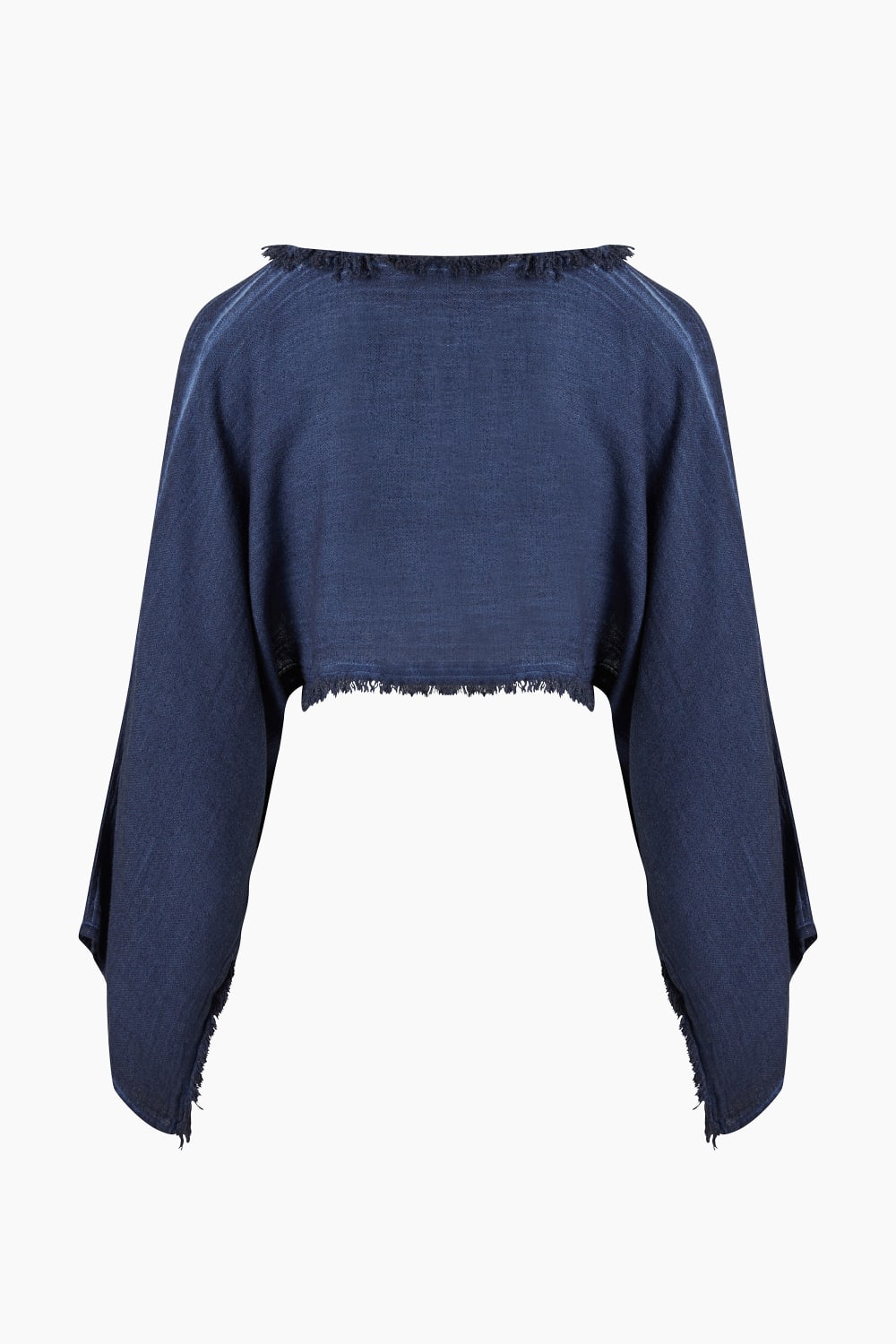 Keten Navy Bluz - 4