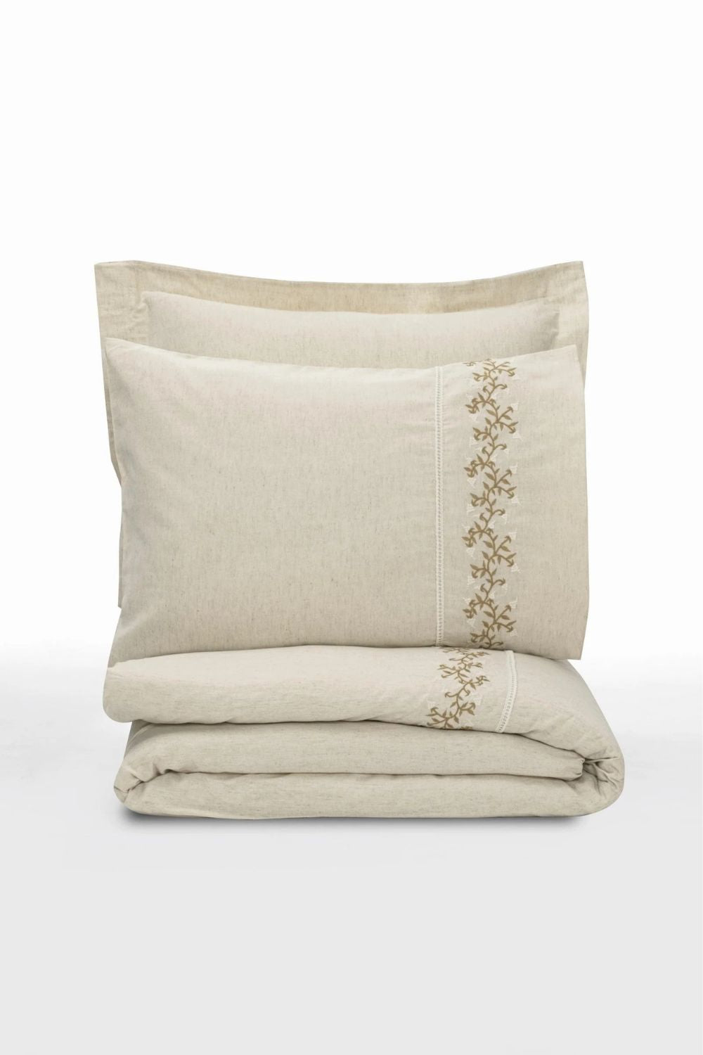 Cotton Keten Çift Kişilik Nevresim Takımı Darian - 2