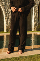 Bağlama Detaylı Pantolon - 1