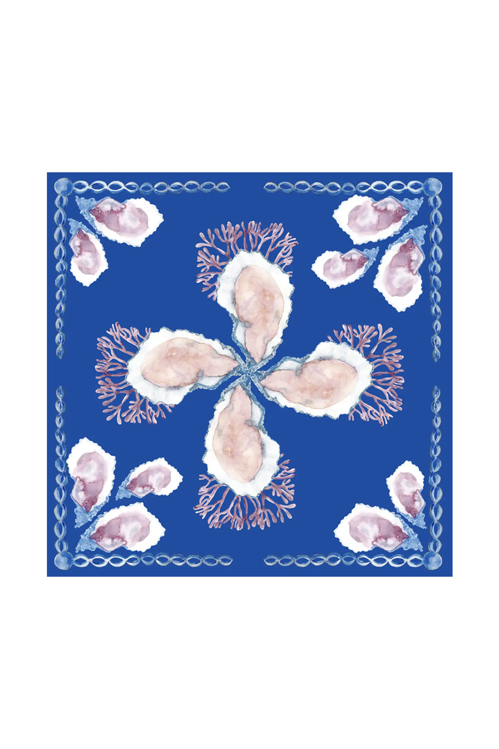 Parisian Oyster İpek Saten Eşarp ⎮ 90x90 Cm - 3