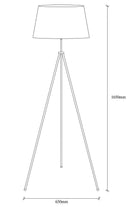 Tripod-Nul-4053 Ahşap Lambader Aydınlatma - 6