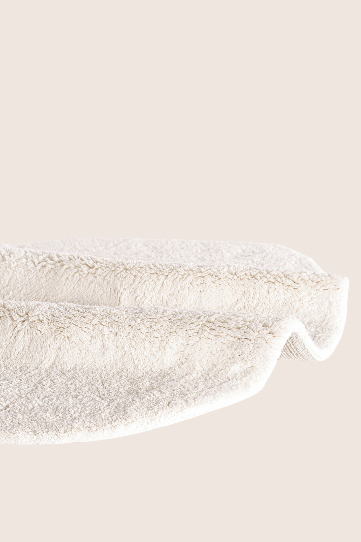 Sedef Tekli Banyo Paspası Bambu 90x110 Ekru - 7