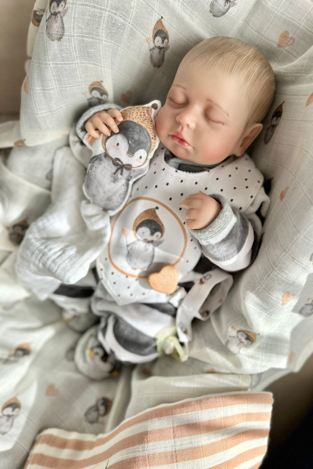 Pengy Organik Pamuk Hediye Bebek Kiti - 2