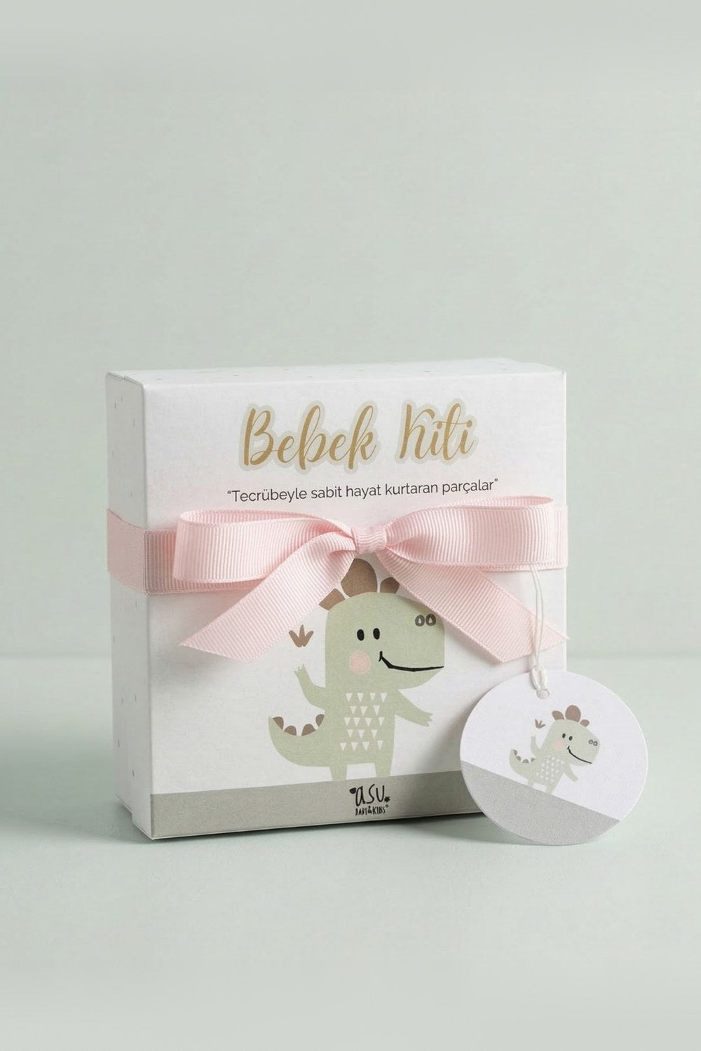 Traveller Dino Organik Pamuk Hediye Bebek Kiti - 2