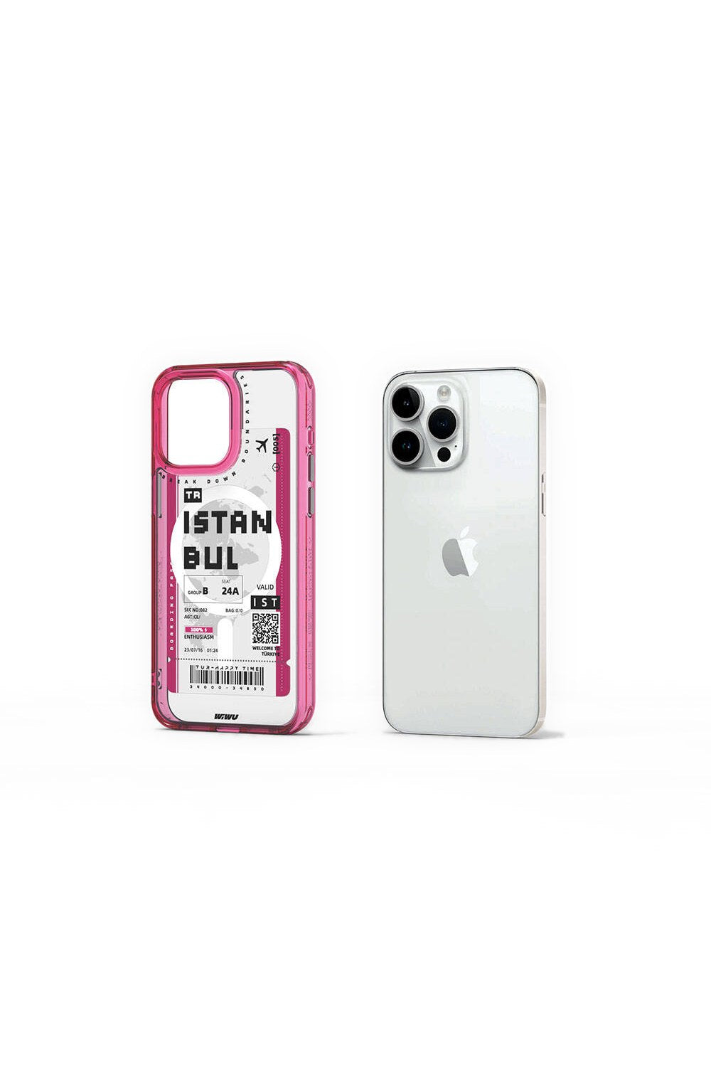 Turkey B Serisi Magsafe Uyumlu Bilet Desenli Kılıf, Iphone 15 Pro Max - 2