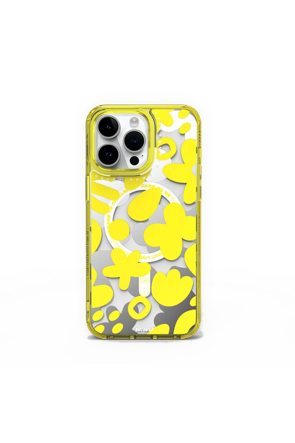 Fluorescent G Serisi Magsafe Uyumlu Boya Desenli Kılıf, Iphone 15 Pro - 0