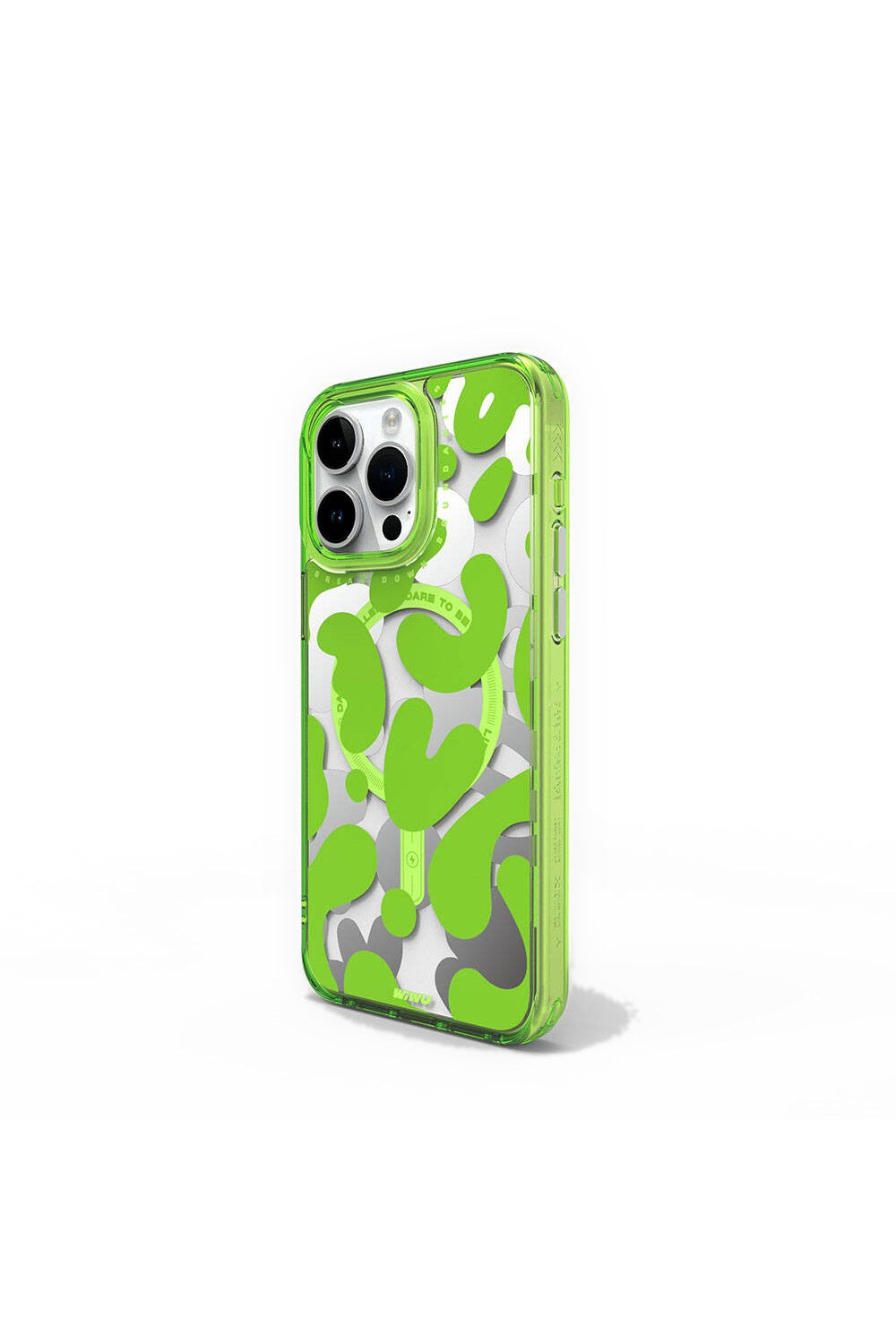 Fluorescent G Serisi Magsafe Uyumlu Boya Desenli Kılıf, Iphone 15 Pro - 7