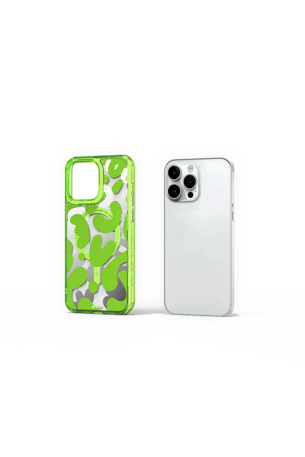 Fluorescent G Serisi Magsafe Uyumlu Boya Desenli Kılıf, Iphone 15 Pro Max - 8