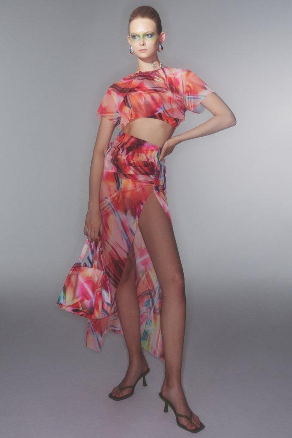 Frida Mesh Crop Top - 1