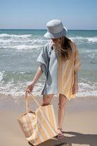 Jasmine Oversized Poncho Dress Citrus - 2