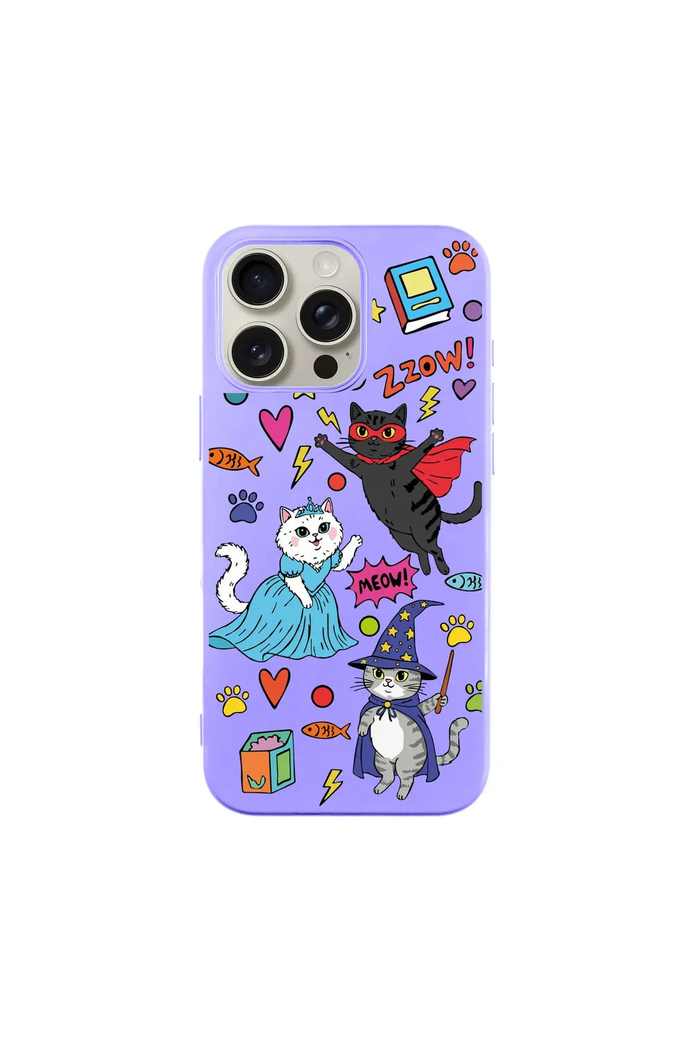 Fantastic Cats-Ultra Silikon Kılıf-Iphone 15 - 6
