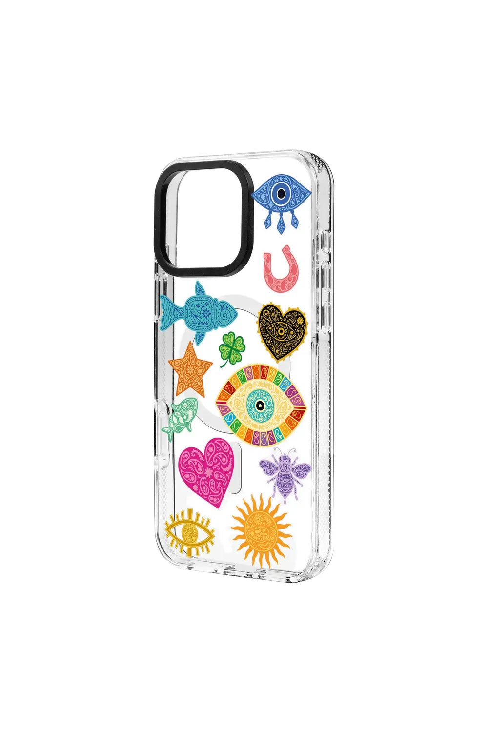 Charms By Berrin Özkan-Clear Kılıf Magsafe Özellikli - Iphone 16 Pro - 1