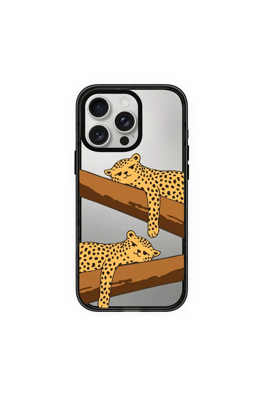 Leopard Siesta-Power Kılıf - Iphone 15 Pro - 0