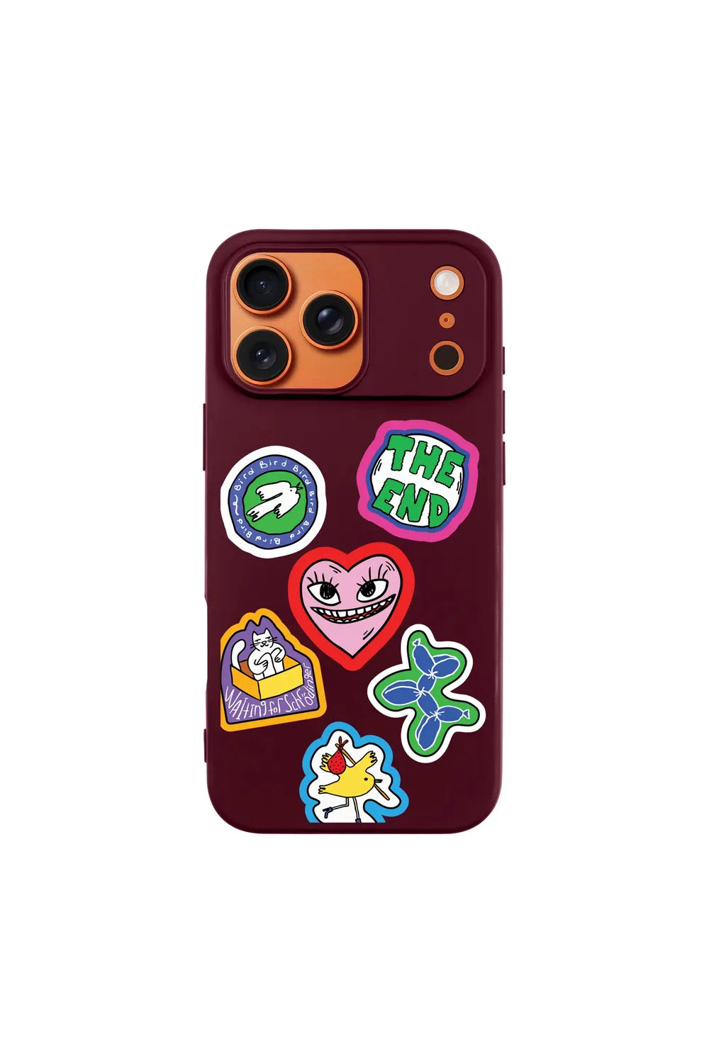Tōten Stickerz-Ultra Silikon Kılıf-Iphone 15 Plus - 0