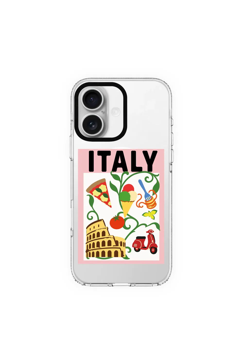 I Am Italian-Clear Kılıf Magsafe Özellikli - Iphone 17e - 0
