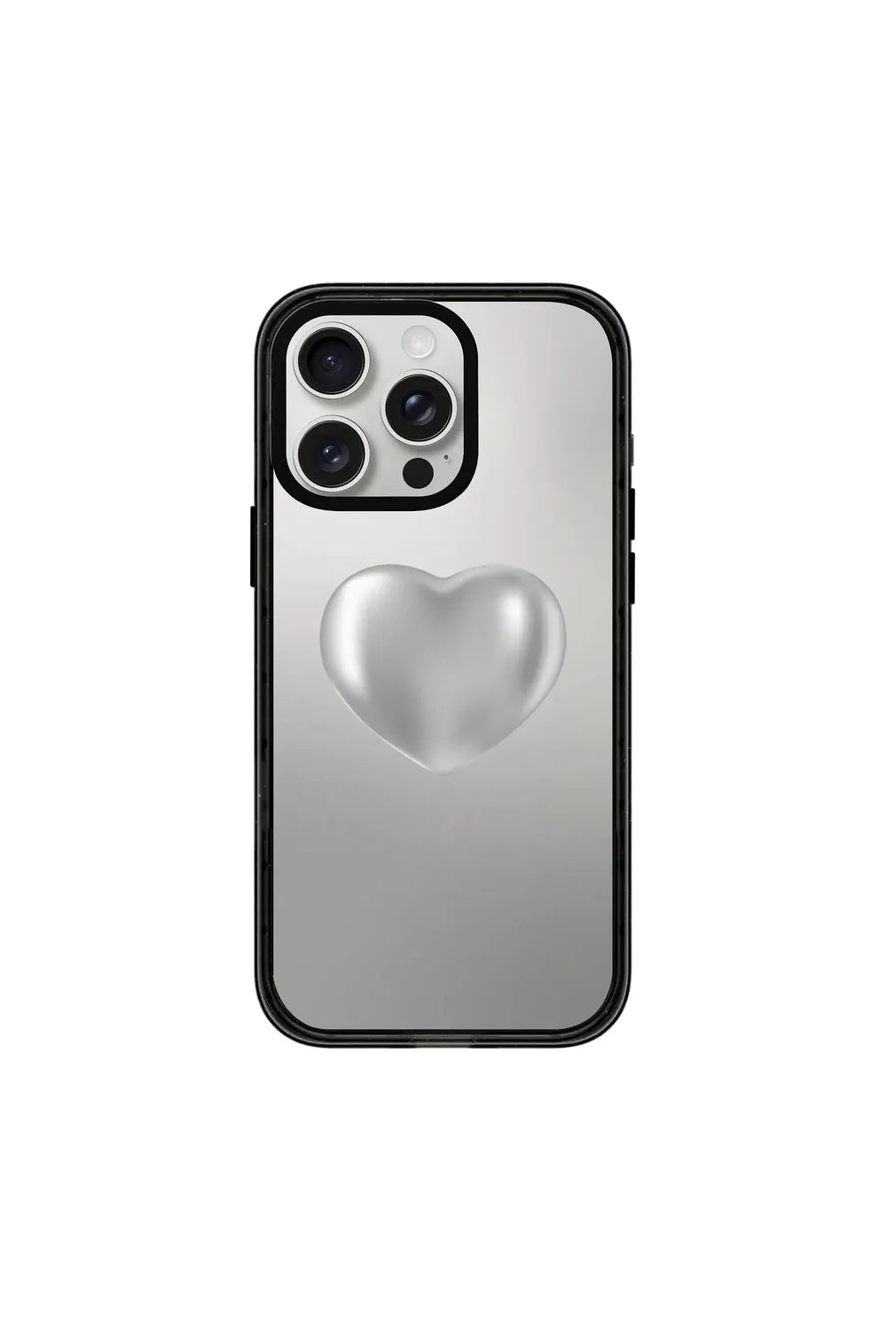 Silver Heart-Power Kılıf - Iphone 16 Pro Max - 0