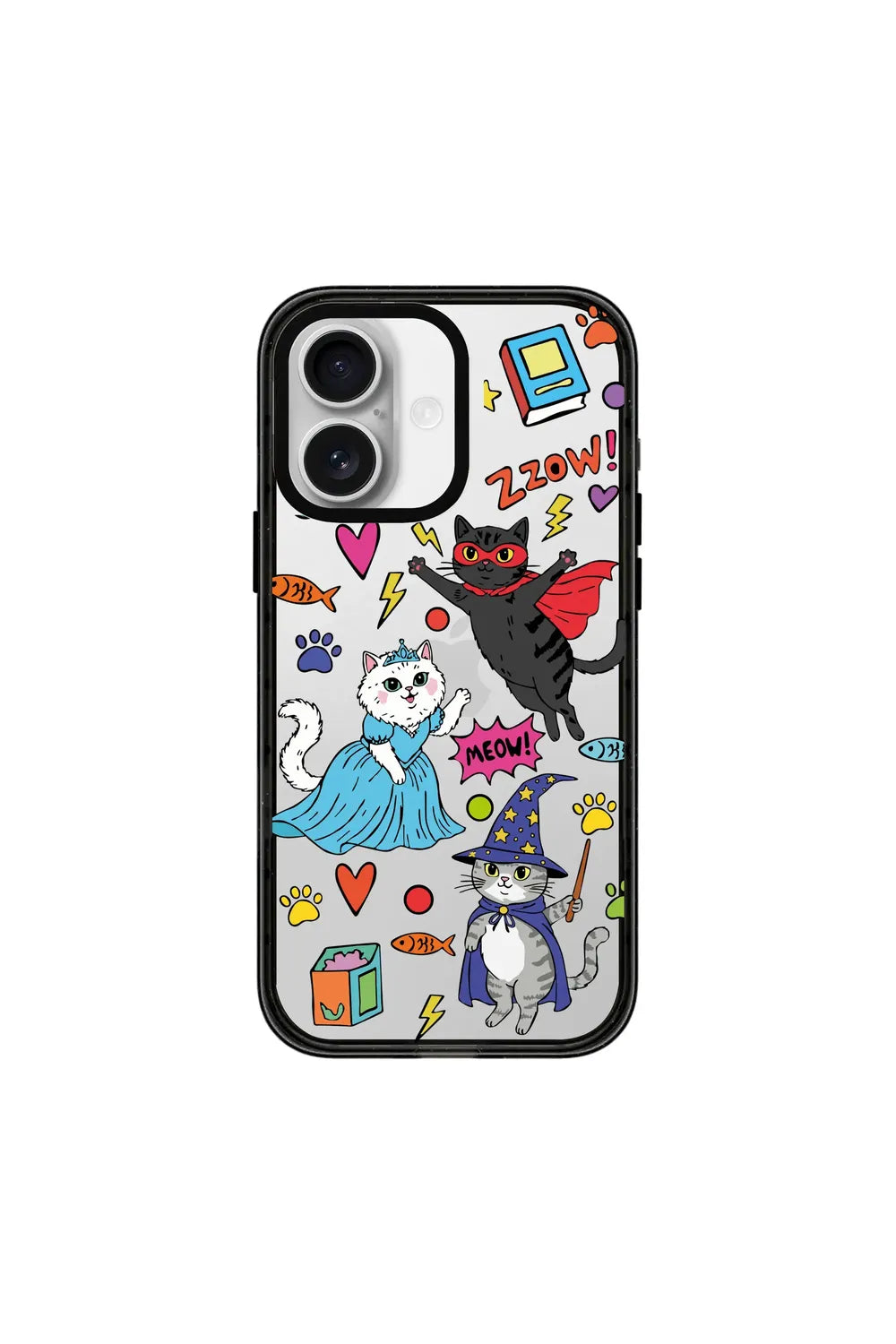 Fantastic Cats-Power Kılıf - Iphone 16 Plus - 0
