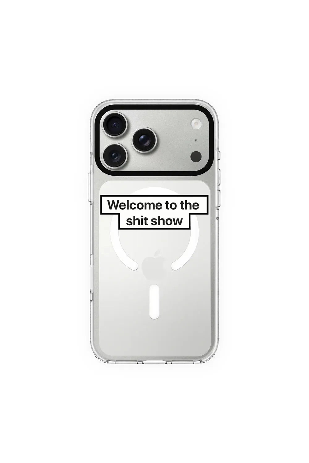 Welcome-Clear Kılıf Magsafe Özellikli - Iphone 17 Pro - 0