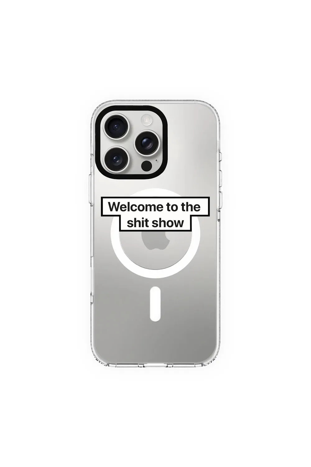Welcome-Clear Kılıf Magsafe Özellikli - Iphone 16 Pro - 0