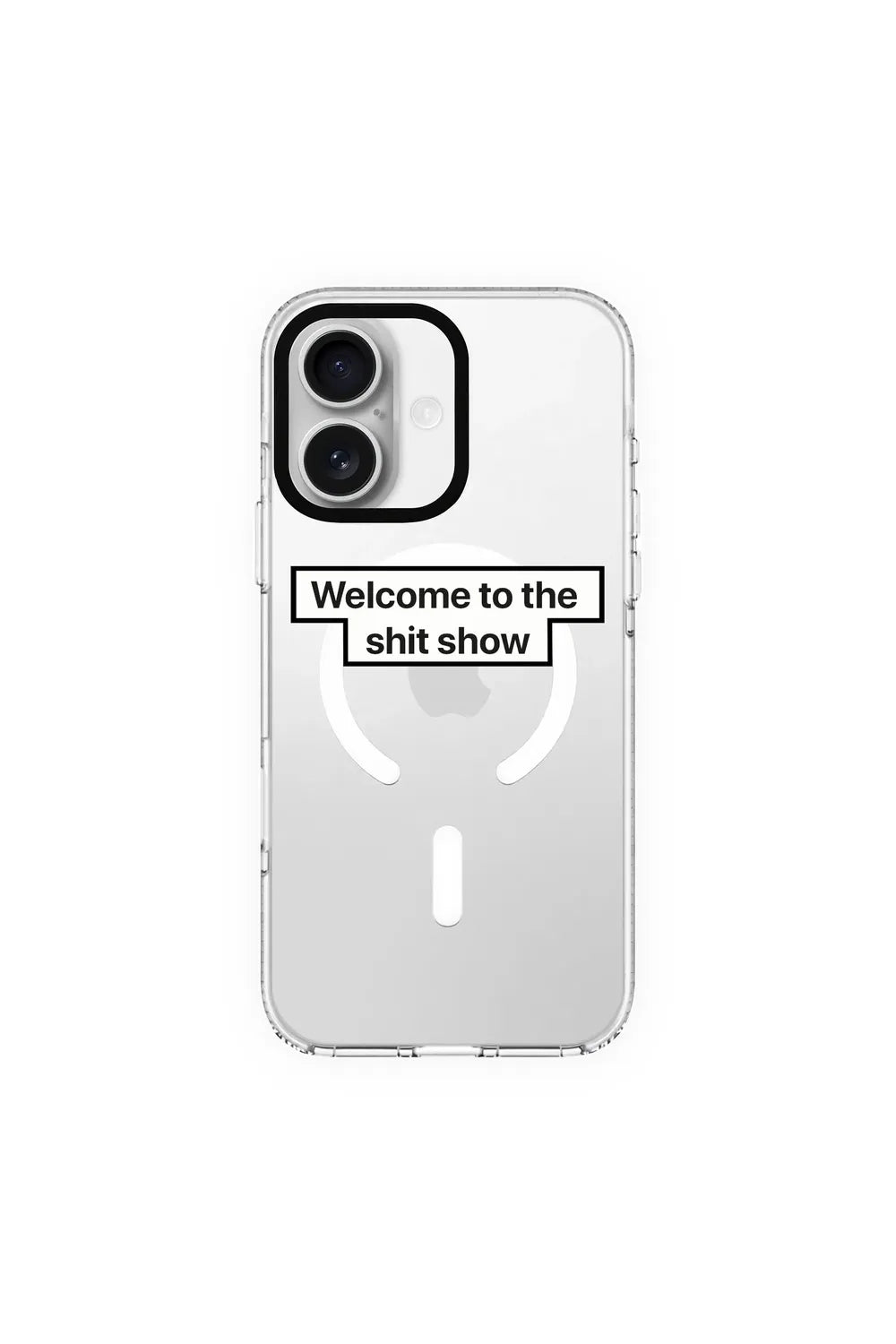 Welcome-Clear Kılıf Magsafe Özellikli - Iphone 16 - 0