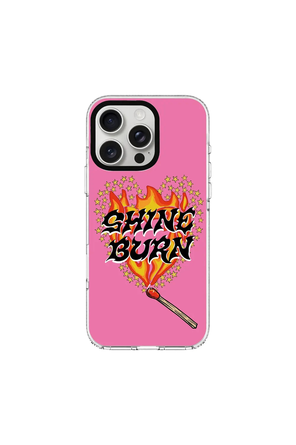 Shine Burn-Clear Kılıf Magsafe Özellikli - Iphone 16 Pro - 0