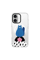 Naughty Cat-Clear Kılıf Magsafe Özellikli - Iphone 16 - 0