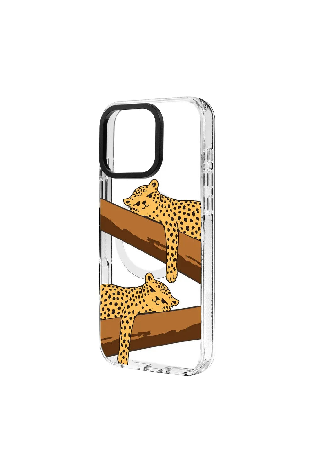 Leopard Siesta-Clear Kılıf Magsafe Özellikli - Iphone 15 Pro - 1