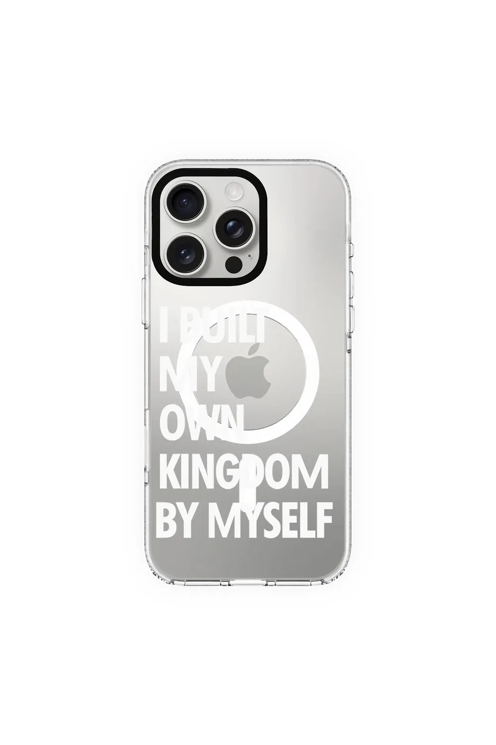 Kingdom-Clear Kılıf Magsafe Özellikli - Iphone 15 Pro Max - 0