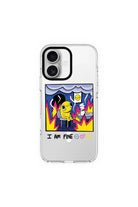 I Am Fine-Clear Kılıf Magsafe Özellikli - Iphone 16e - 0
