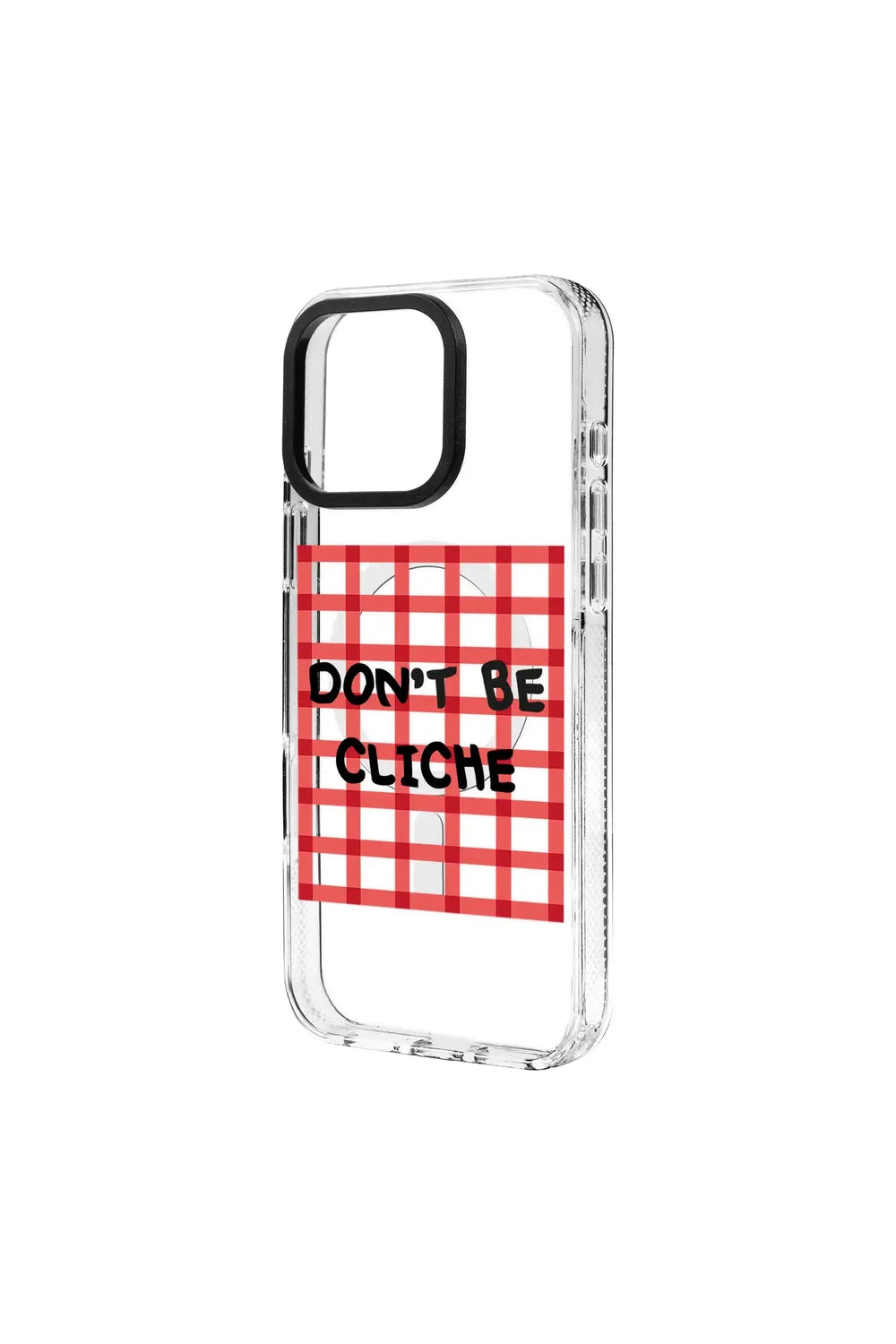 Don't Be Cliche-Clear Kılıf Magsafe Özellikli - Iphone 16 Pro - 1