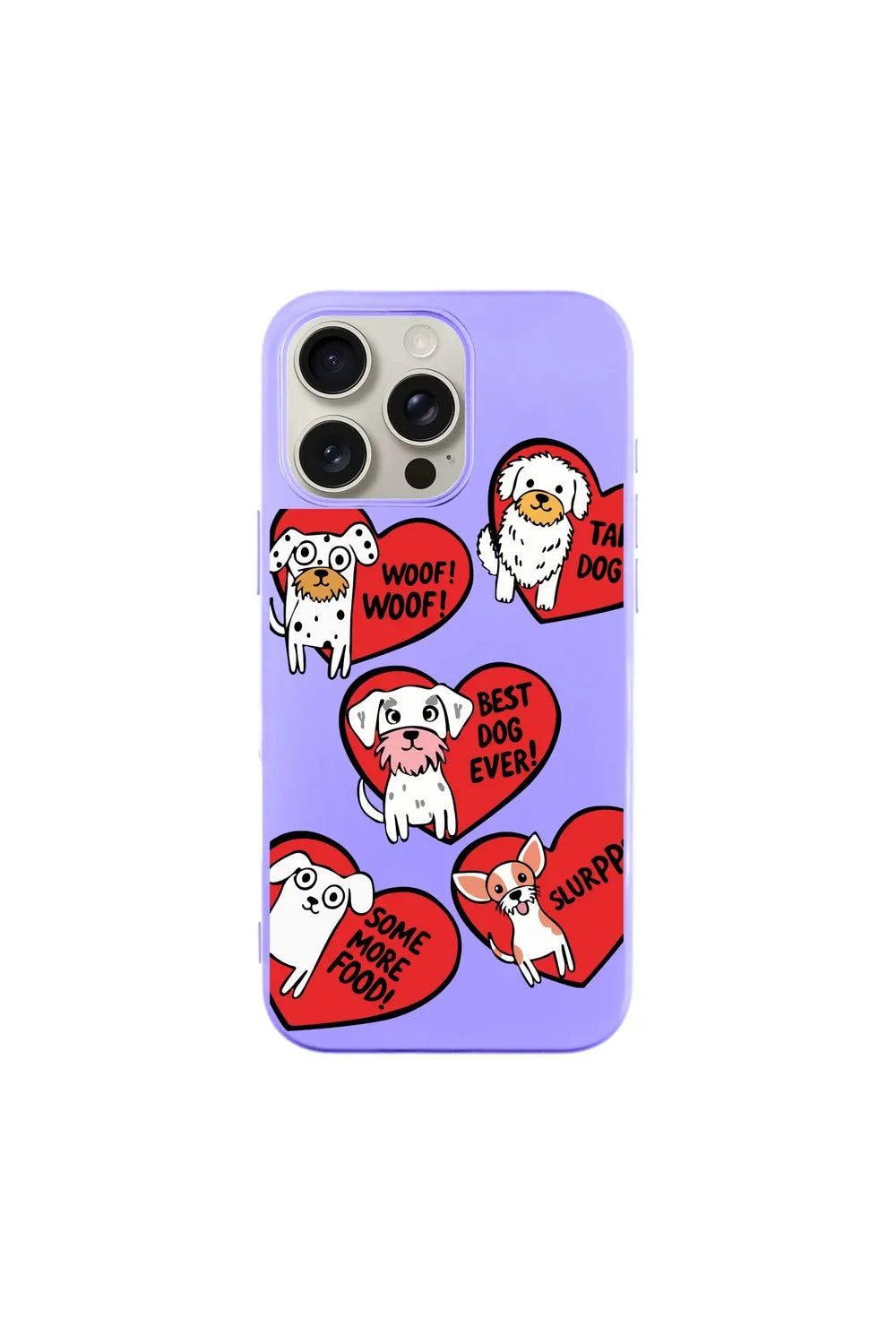 Dogs With Hearts-Ultra Silikon Kılıf-Iphone 15 - 6