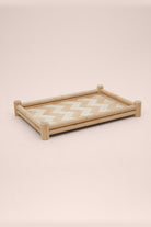 Wicker Bambu Tepsi, 36 × 25 × 5 Cm - 2