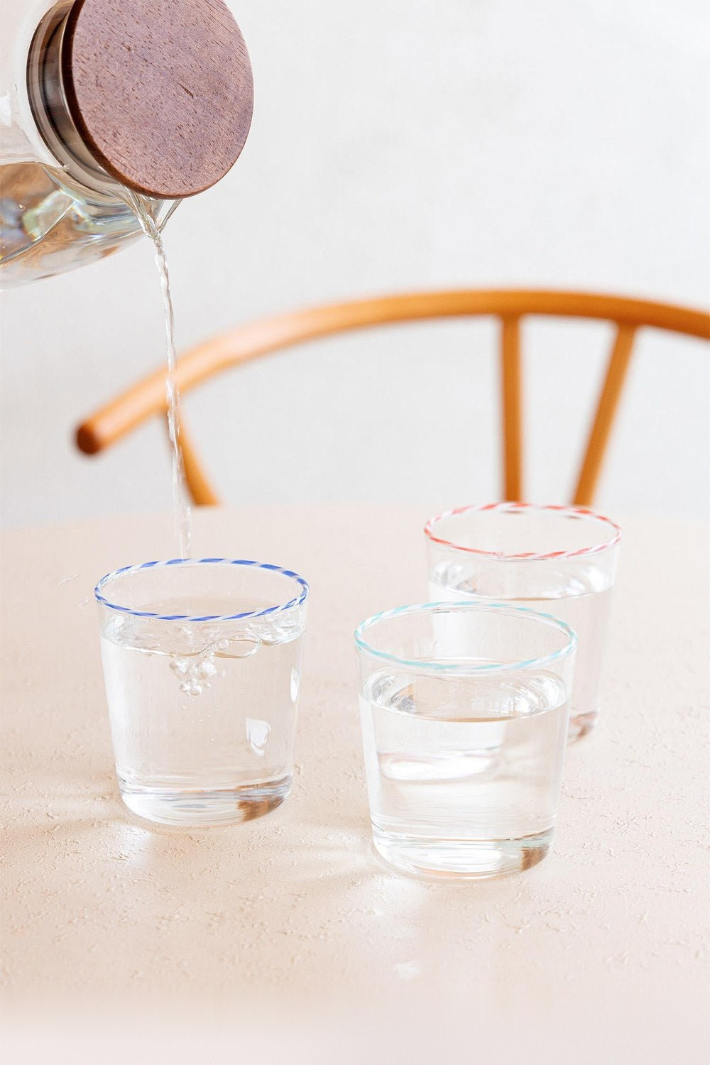 Simple Su Bardağı Mavi 300 Ml - 1
