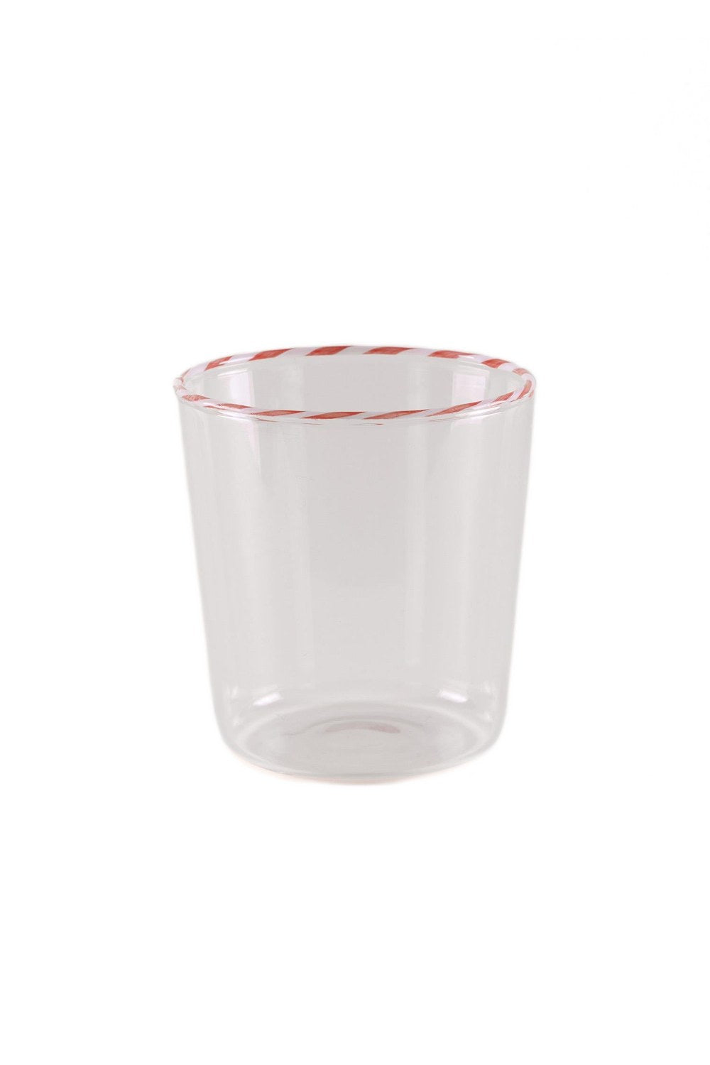 Borosilikat Su Bardağı, Kırmızı, 320 Ml - 0