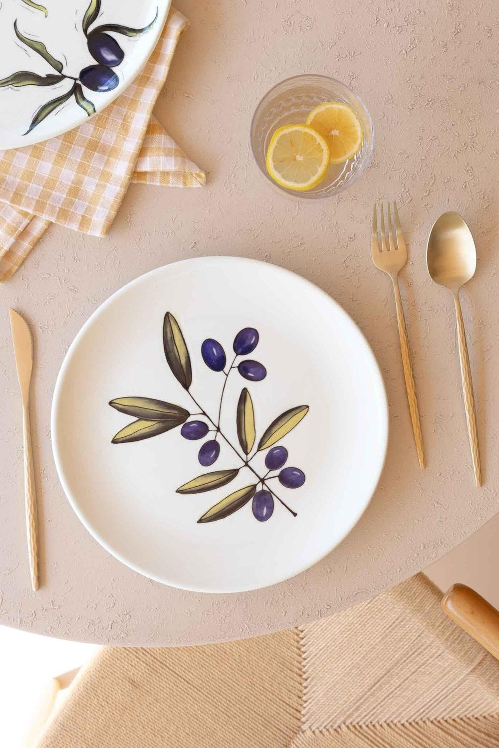 Olivos Pasta Tabağı 6'lı Set, 19 Cm - 1
